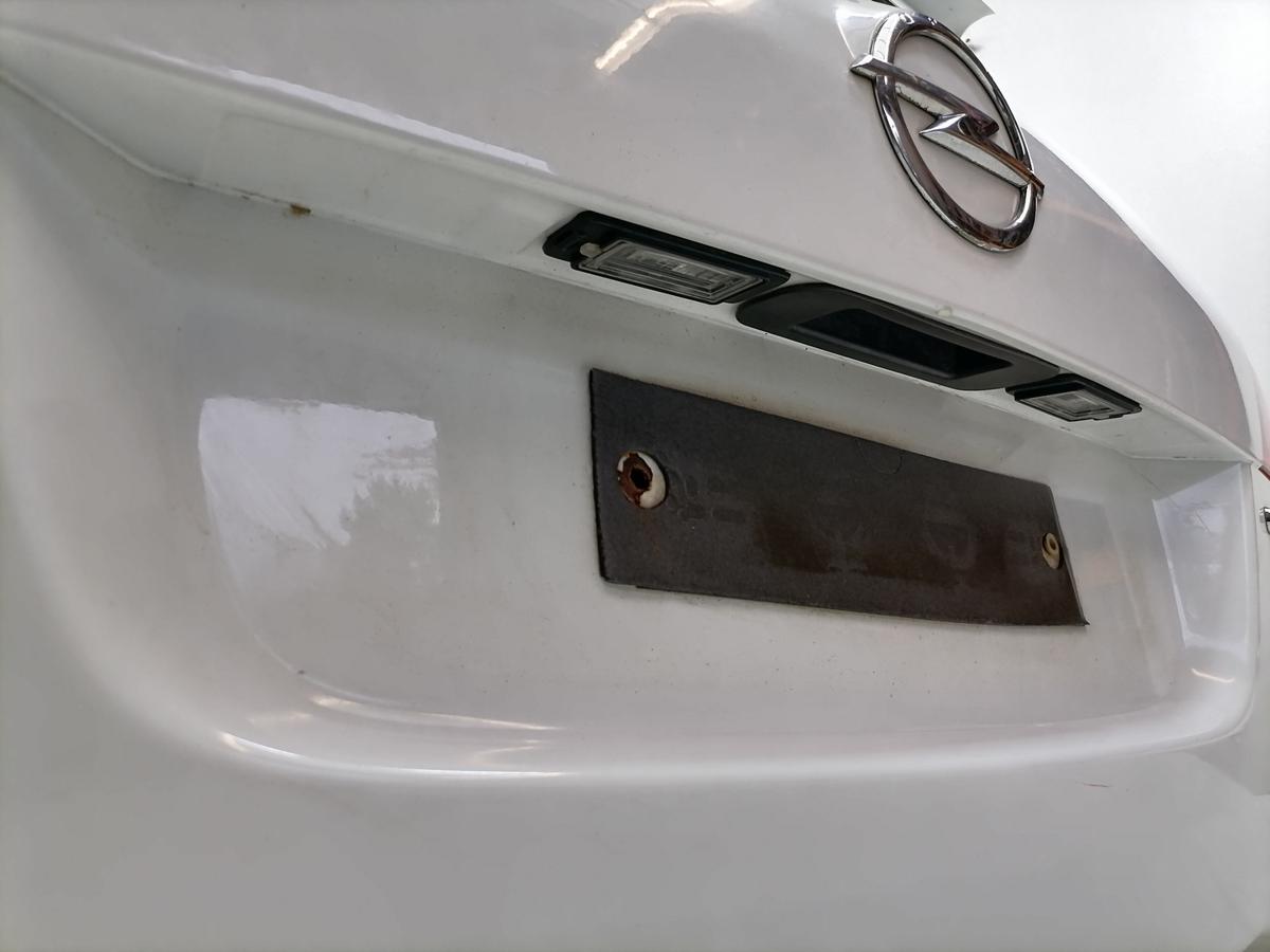 Opel Astra J Sportstourer original Heckklappe mit Heckscheibe Z40R Schneewei&szlig; Kombi Bj.2012